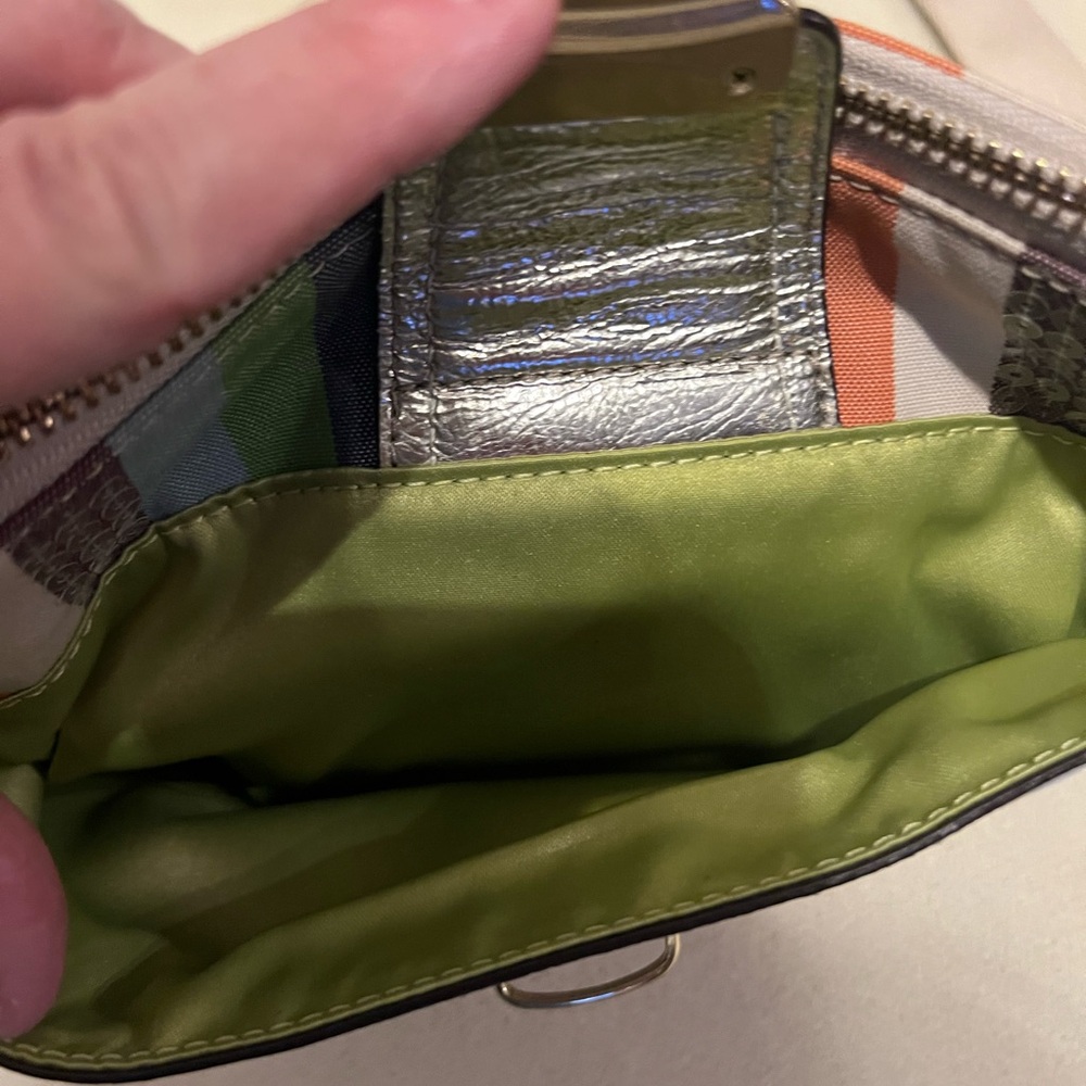 Coach 65th Anniversary Edition Legacy Striped Crossbody Bag with Wallet Set - Picture 5 of 16